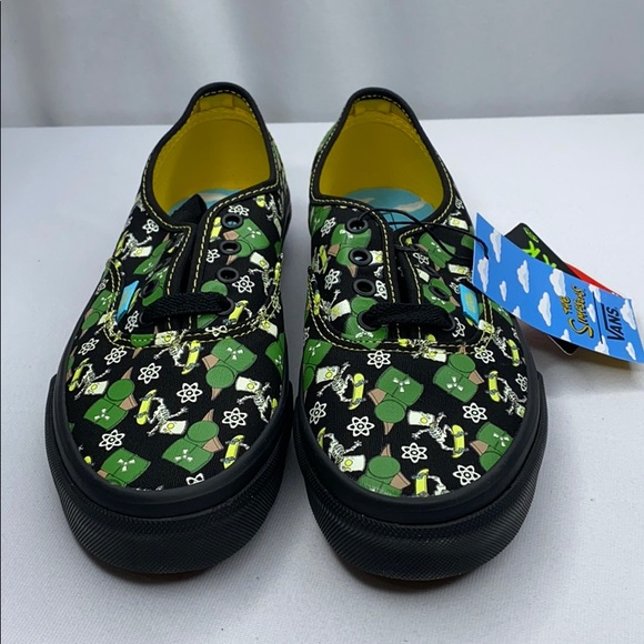 Vans Other - VANS THE SIMPSONS GLOW BART AUTHENTIC SNEAKERS